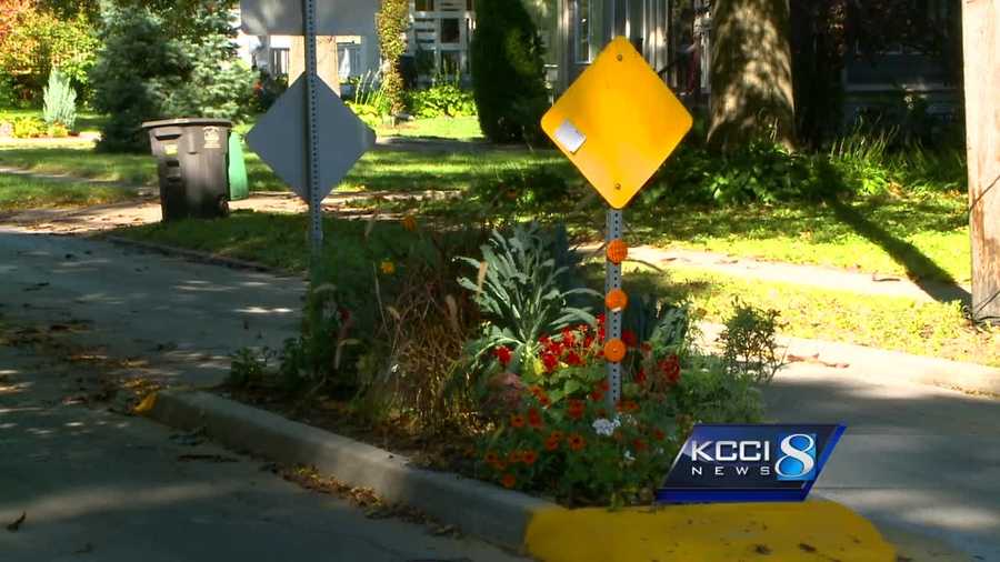 The city of Des Moines installed several small medians in the middle of 42nd Street in 2010 to get drivers to slow down.