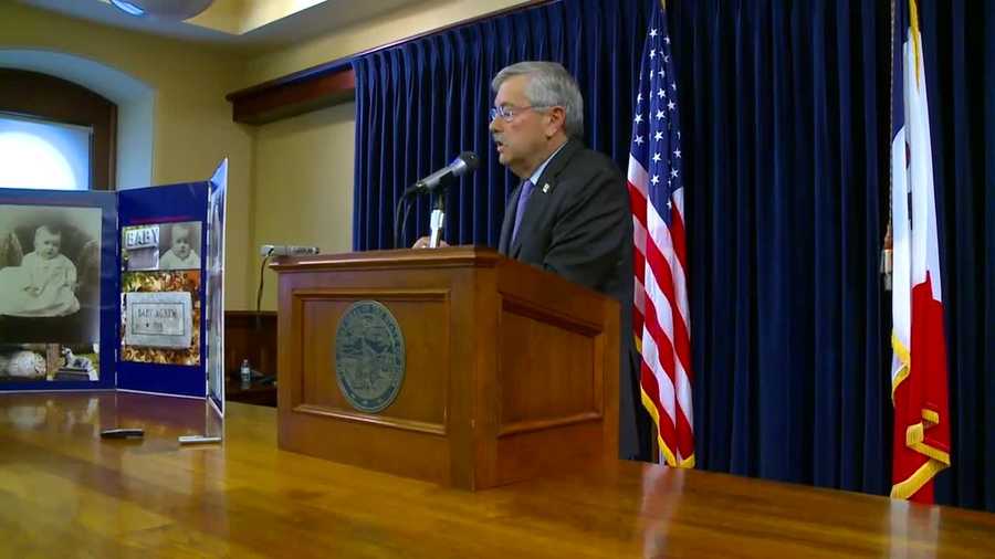 Branstad said he will focus on the issues instead of personal attacks.
