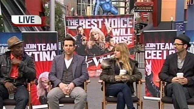 The final four contestants on NBC's The Voice, Tony Lucca, Chris Mann, Jermaine Paul, and Juliet Simms, talk about what's ahead for them.