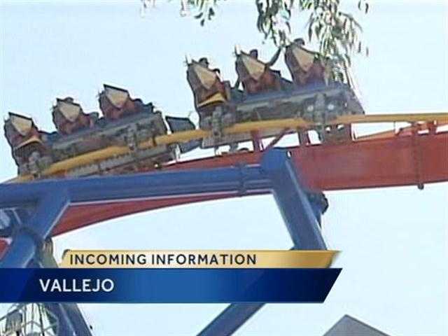 Superman roller coaster reopens one week after stall