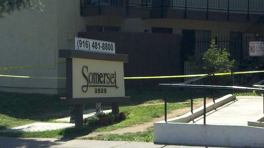 The shooting occurred near this apartment complex off Edison Avenue. 