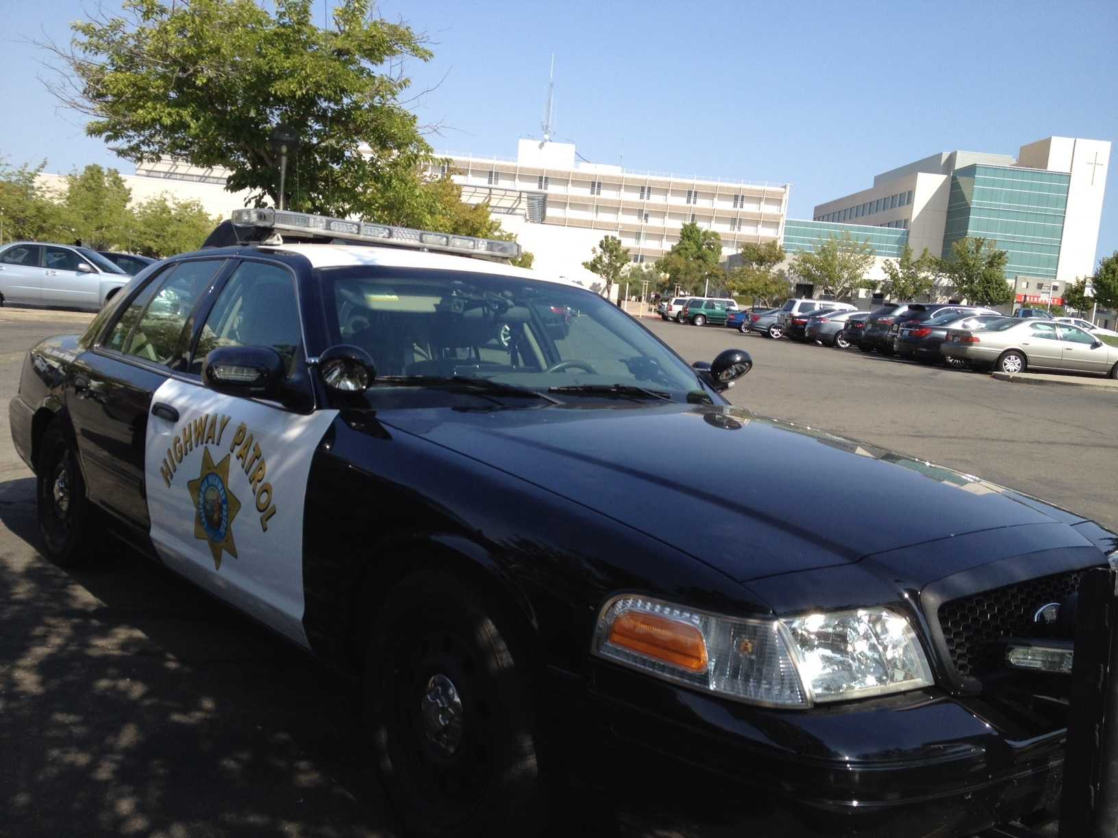 Photos From The Field: CHP Officer Suffers Serious Injuries In Wreck