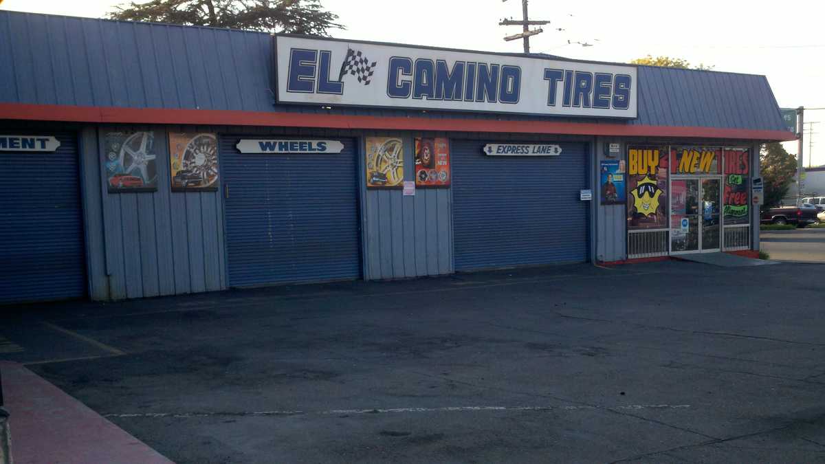 Photos from the field 1 injured in shooting near Stockton tire store