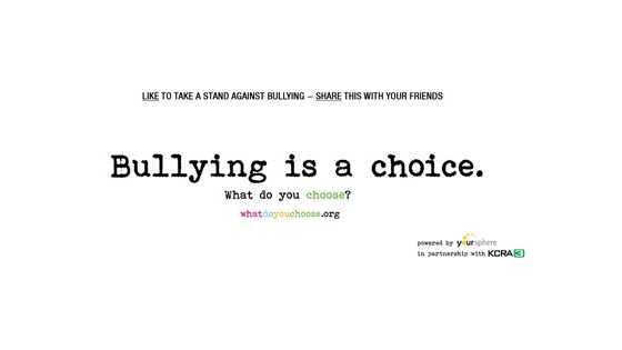 Take a Stand Against Bullying