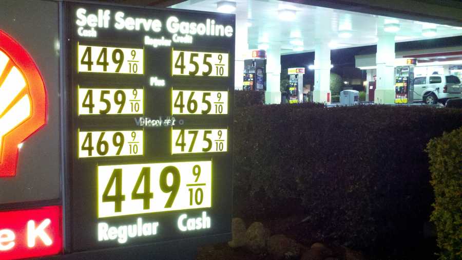 California has now hit an all-time high statewide for a gallon of unleaded regular gas.