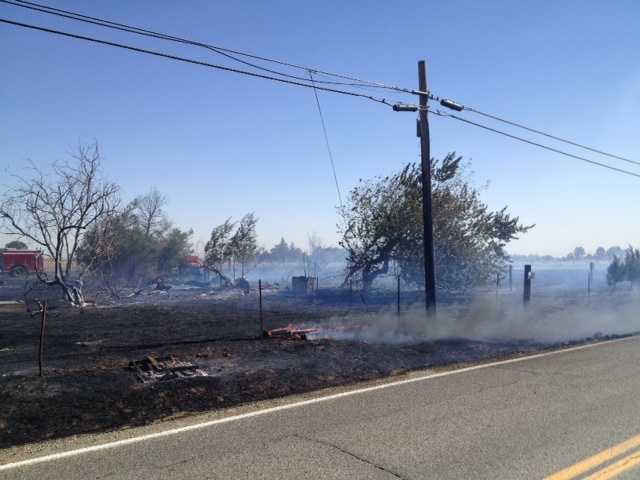 Photos: Firefighters Quickly Respond To Solano County Fire