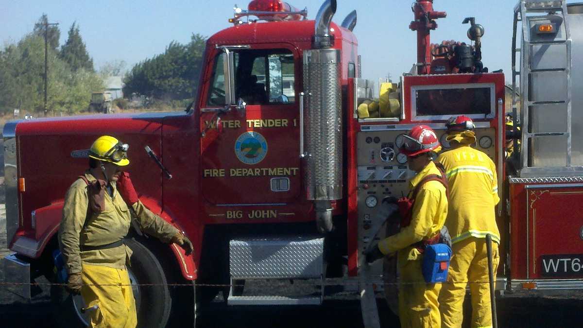 Photos: Firefighters quickly respond to Solano County fire