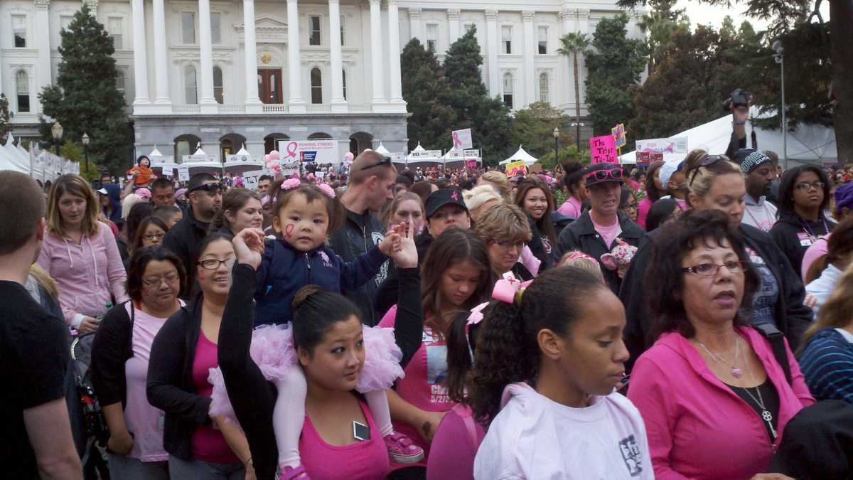 Thousands walk to stop breast cancer in Sacramento