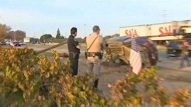 Photos: Burglary suspects lead officers on high-speed chase