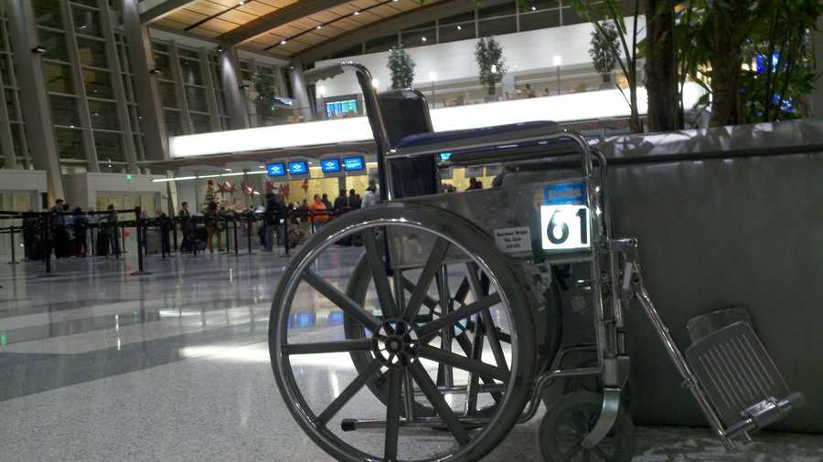 A woman who uses a wheelchair is suing Sacramento County over accessibility issues at the airport's Terminal B.