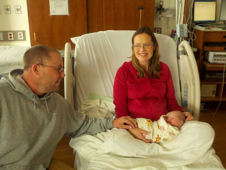 Photos: First local baby of 2013 born at UC Davis