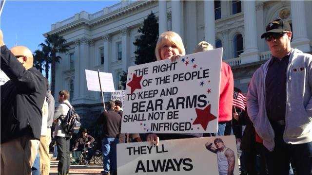Photos: Gun rights rally held at state Capitol