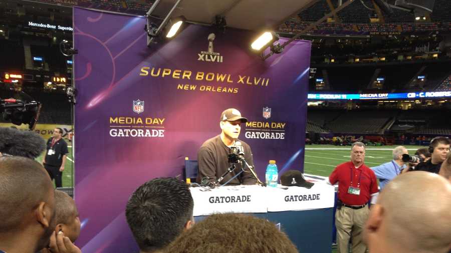 Super Bowl Media Day (Jan. 29, 2013)