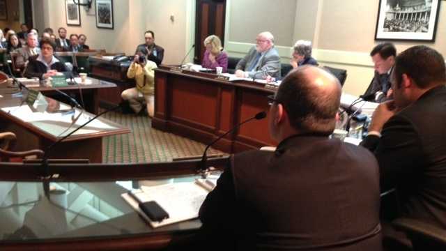 Inside the state parks hearing Tuesday (Feb. 19, 2013).