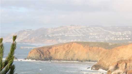 A view overlooking Pacifica. 