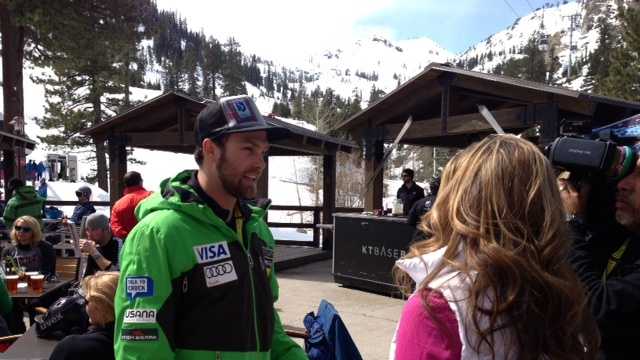 Travis Ganong grew up just minutes from Squaw Valley Resort.