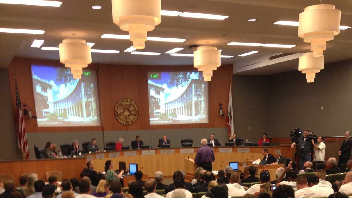 Photos: Sacramento City Council meeting heats up