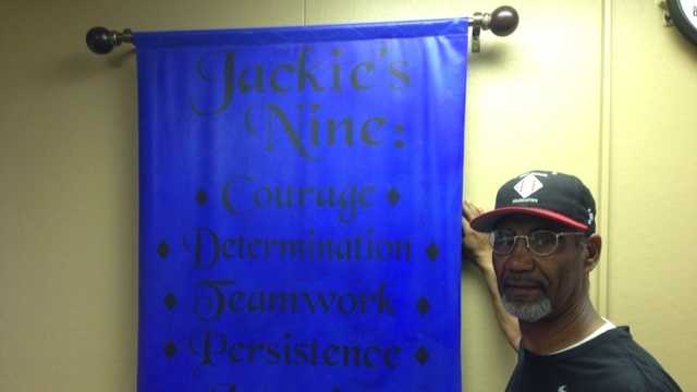 Jerry Manuel teaches Jackie Robinson's values (April 12, 2013).