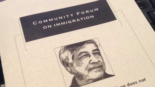 A community forum on immigration was held Friday night at CSUS (April 12, 2013).