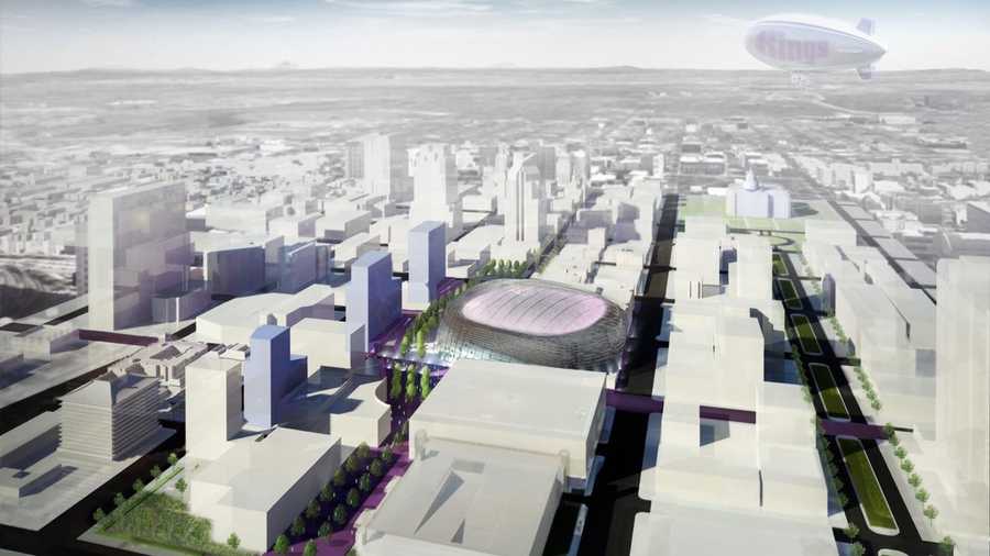 As Sacramento waits for a decision from the NBA on the fate of the Kings, new renderings of the arena emerged Wednesday.