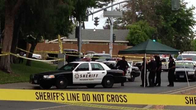 Two people were shot to death at Oakhollow Apartments, the Sacramento County Sheriff's Department said Monday (May 27, 2013).