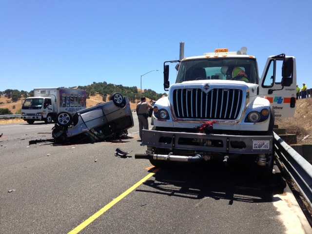 Photos: 3-car Crash In Solano County Leaves One Dead