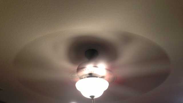 2. Make sure ceiling fans are turning counter-clockwise. This will pull cool air up from floor and disperse it throughout the house, creating a wind-chill breeze effect.
