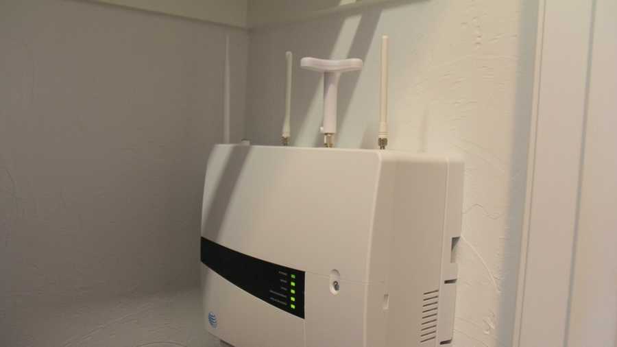 The devices and sensors are all hooked up to a home broadband connection.