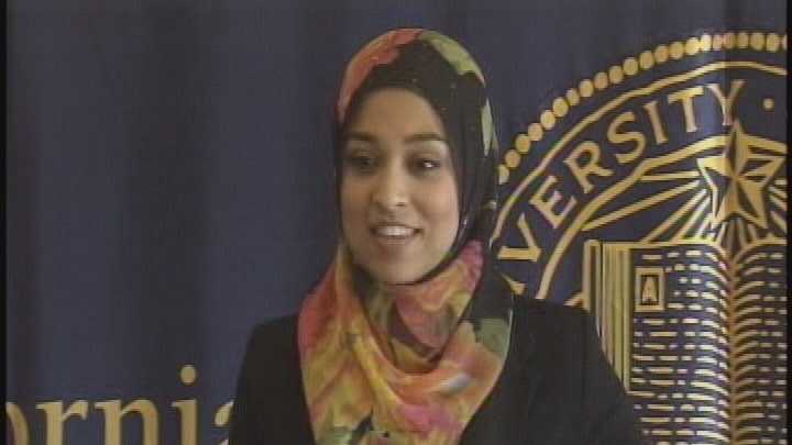 Sadia Saifuddin is the first Muslim to serve as a UC student regent.