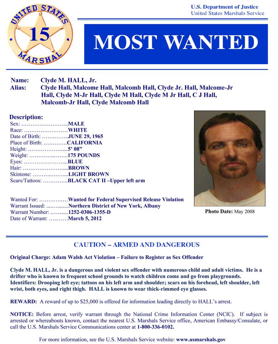 Photos Us Marshals 15 Most Wanted Fugitives 8882