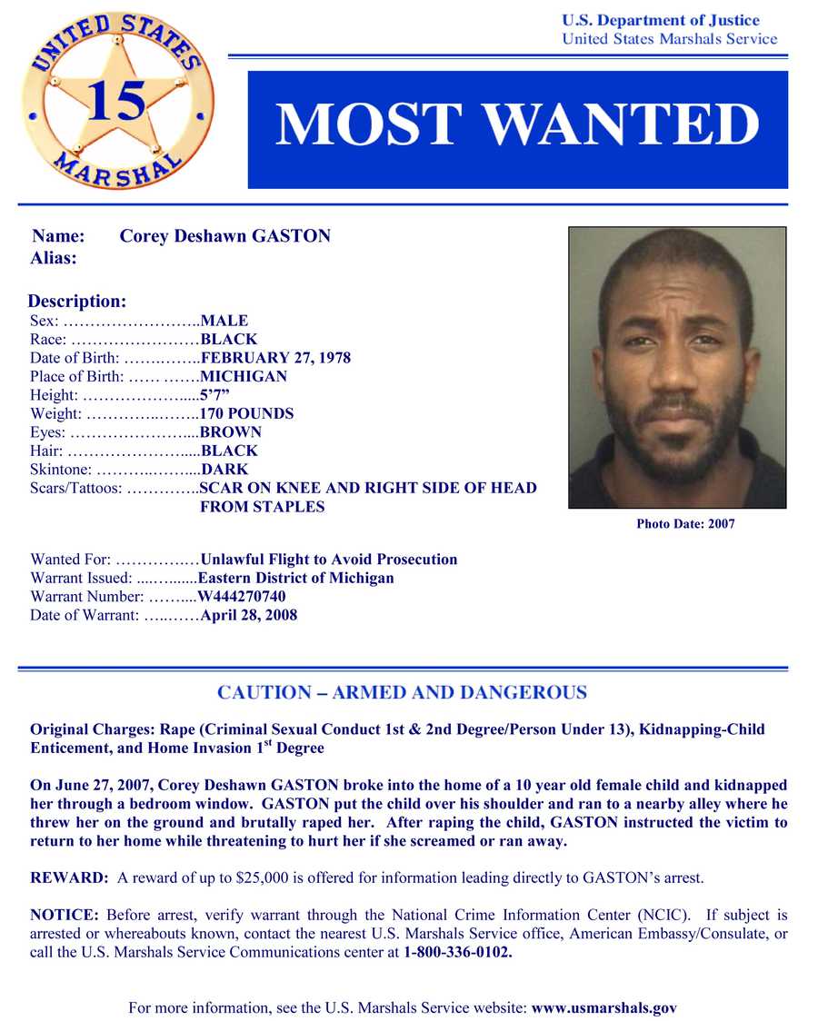 Photos Us Marshals 15 Most Wanted Fugitives 6541