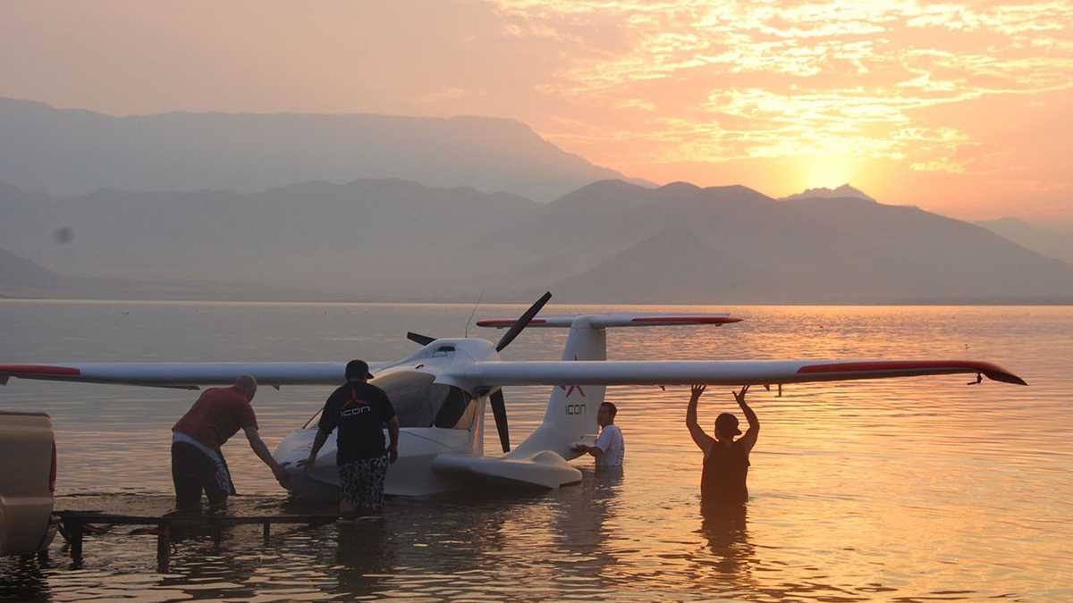 Photo: ICON A5 amphibious aircraft