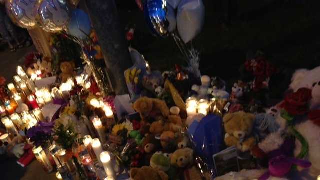Community members and loved ones Wednesday evening held a vigil for almost an entire family killed in a violent Lodi crash one day ago.