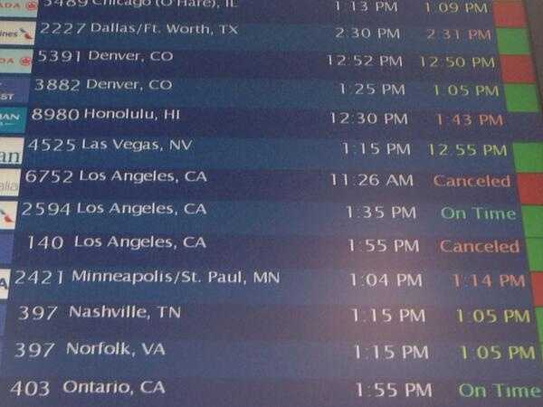 Flights between Sacramento LAX delayed indefinitely