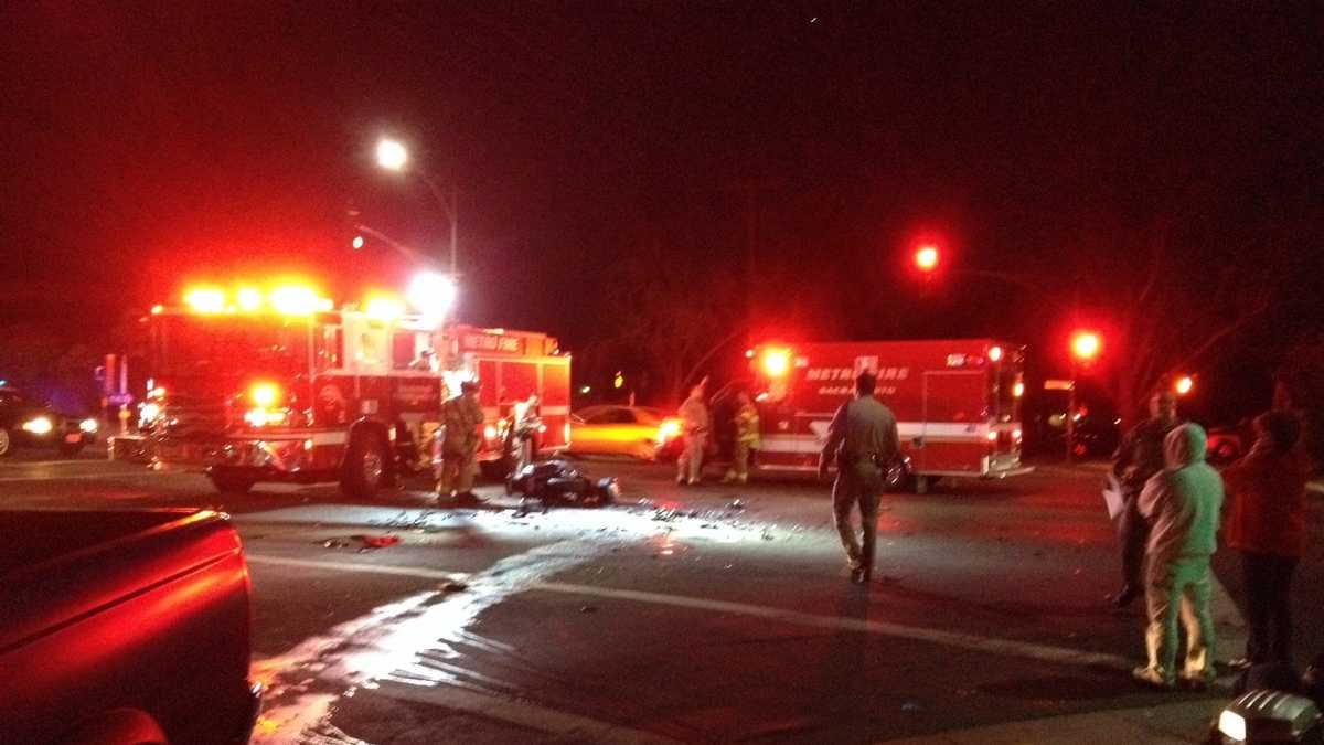 Motorcyclist killed in Sacramento crash; Lanes shut down