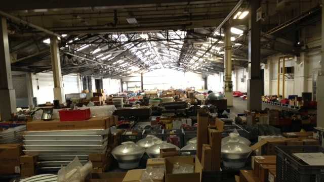 More items up for auction at the former Campbell's Soup Plant.