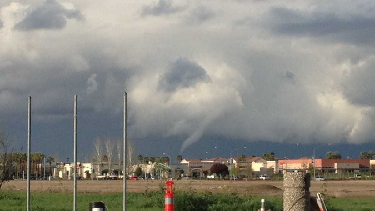 Photos Funnel clouds, hail, rainbows show up across NorCal