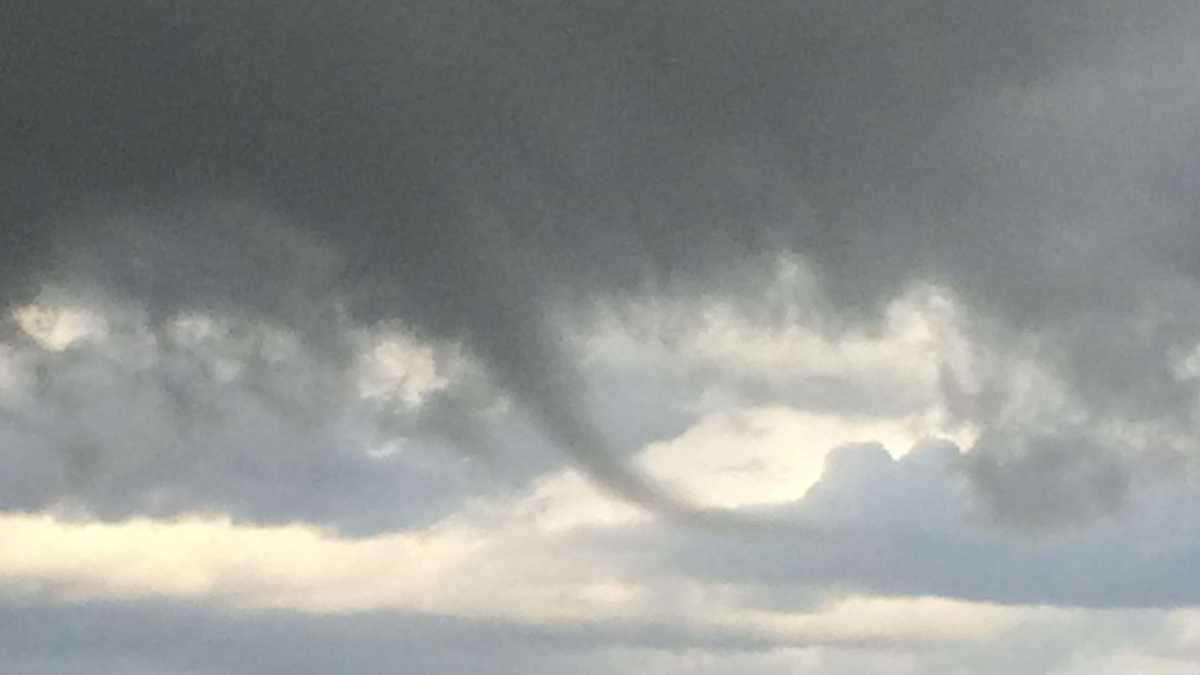 Photos: Funnel clouds, hail, rainbows show up across NorCal