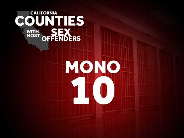 Which California Counties Have The Most Sex Offenders