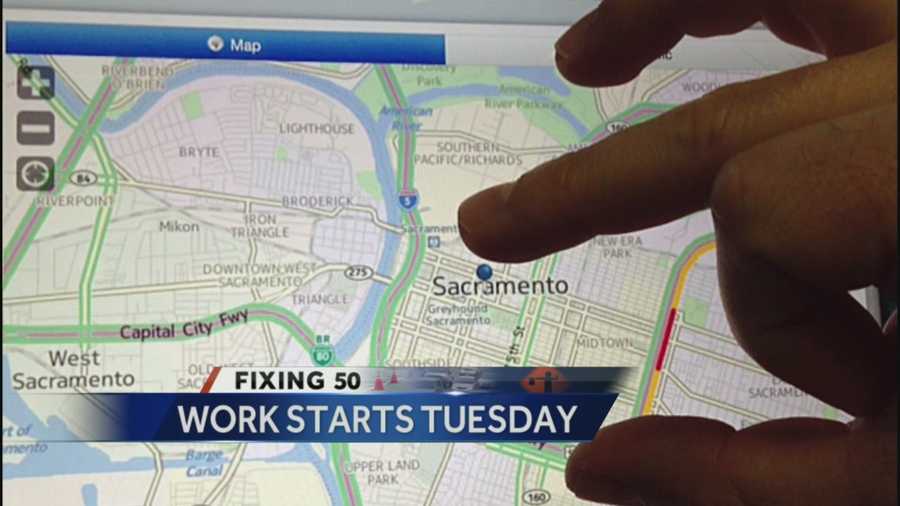 KCRA ‘s mobile app is your source for current speeds, alternative routes, maps and updates on Fix 50.
