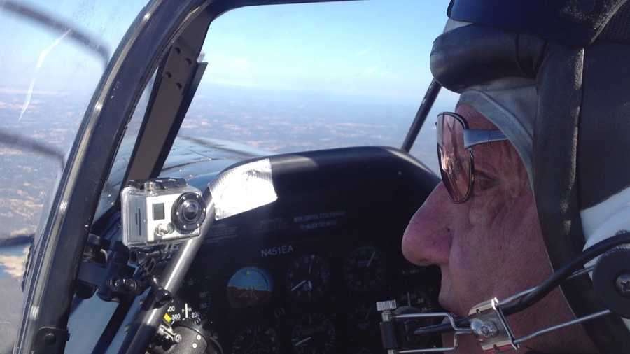 KCRA's Brian Hickey took a flight with veteran stunt pilot Eddie Andreini at Mather Airport in 2012. Andreini was killed while performing Sunday at the Thunder Over Solano air show  at Travis Air Force Base.
