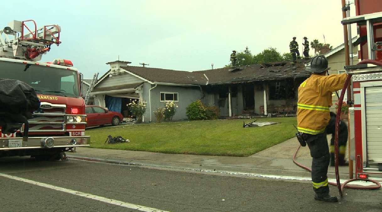 Firefighter Injured In South Sacramento House Fire