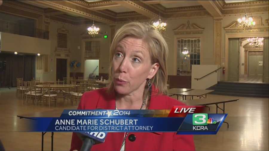Anne Marie Schubert will be Sacramento County next district attorney.
