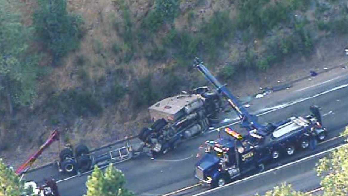 4 hours later, I80 near Applegate reopens