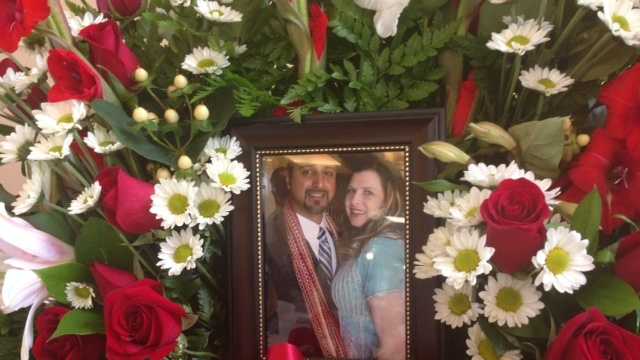 A funeral service and procession were held for Misty Holt-Singh on Monday. (July 28, 2014)