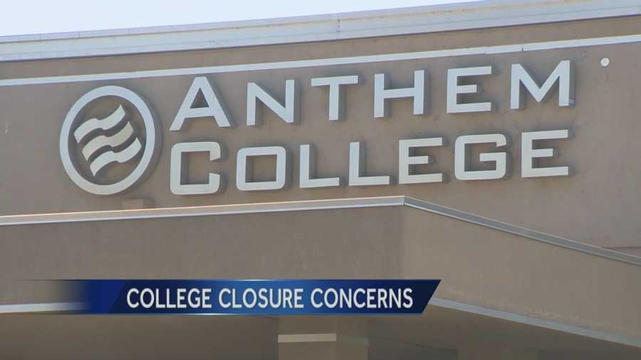 Students at Anthem College in Rancho Cordova are waiting anxiously to find out the fate of their school, which has declared bankruptcy.