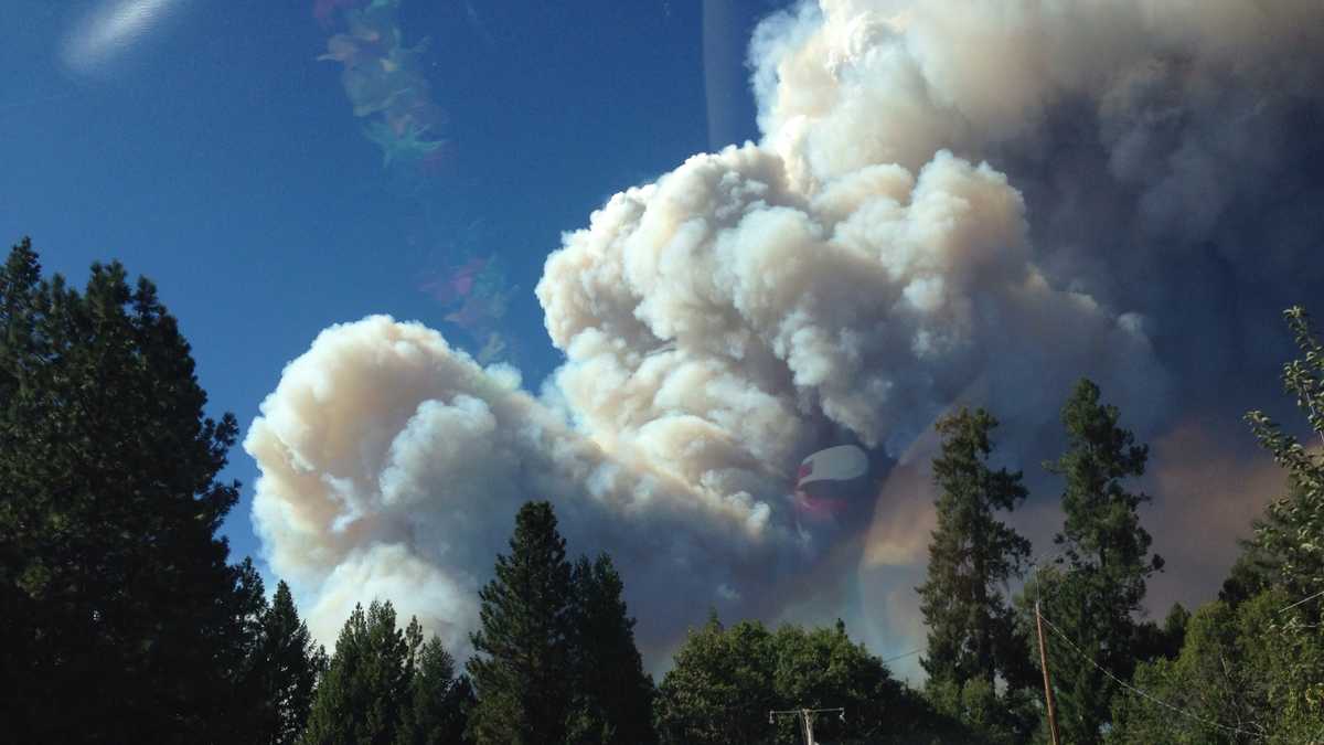 Mustsee photos of King Fire on u local