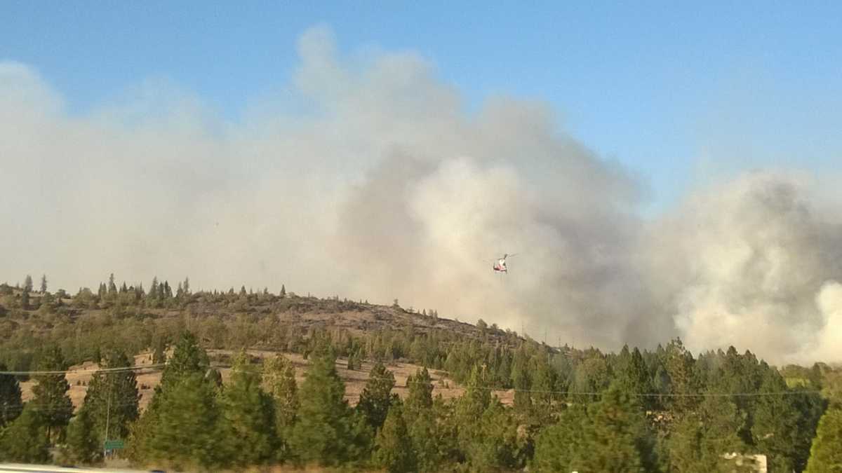 Shocking photos show destruction caused by Weed fire