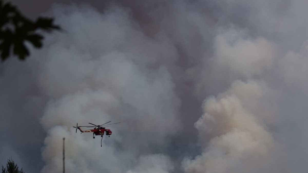 Mustsee photos of King Fire on u local