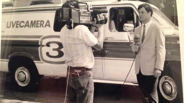 15.) This is actually my second tour of duty at KCRA. I first began working for Channel 3 in 1984, doing consumer and investigative reporting. Here’s a picture from back in the day.